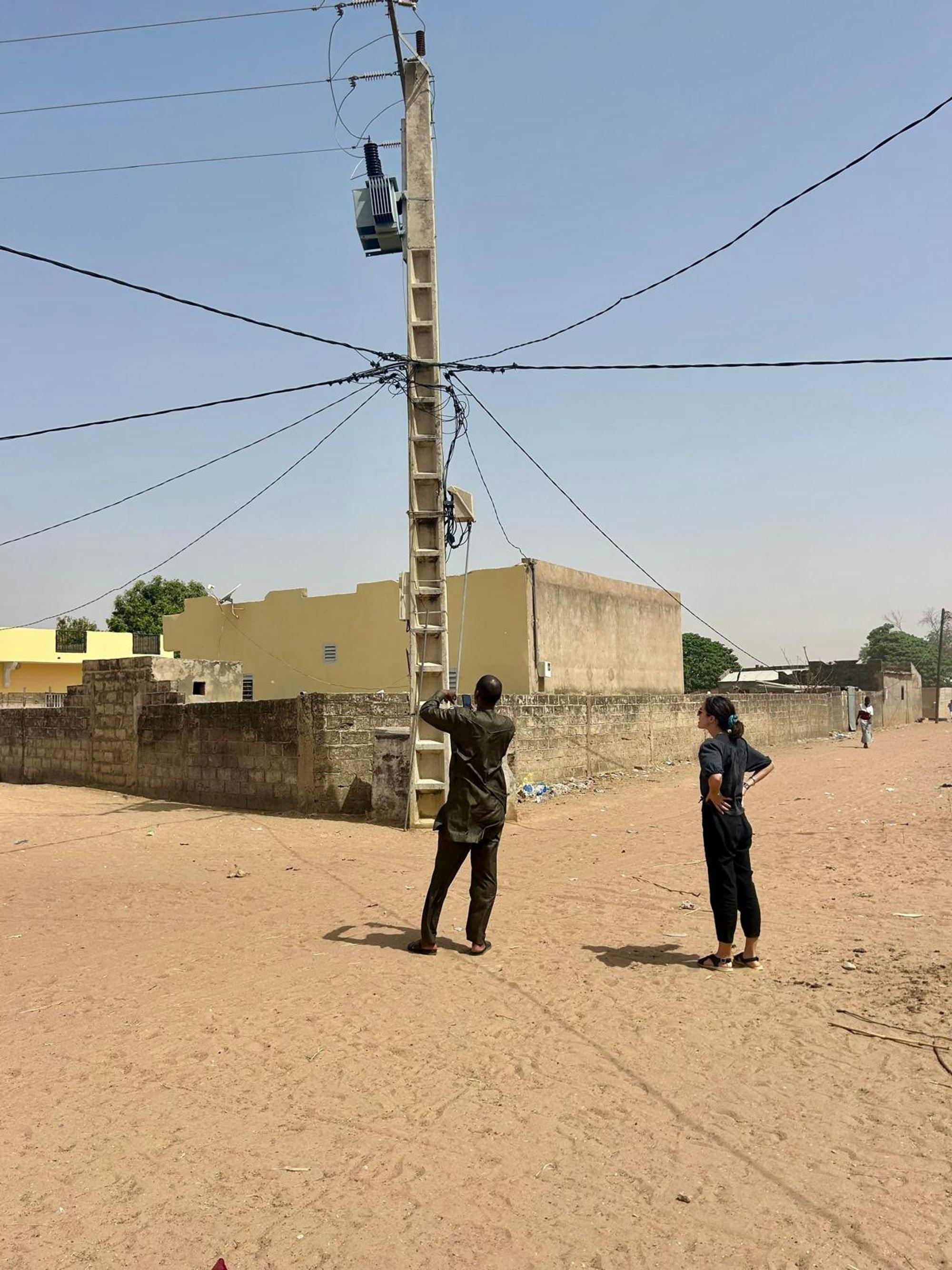 Locating Transformers: In all 49 communities, nLine located the transformer in advance of sensor installation. This helped streamline the process by eliminating time spent by the survey team searching for the transformer. Locating transformers was achieved through in-person verification (above) and by using Street View in Google Maps. Amazingly, the transformer was clearly visible in Street View for several communities.  