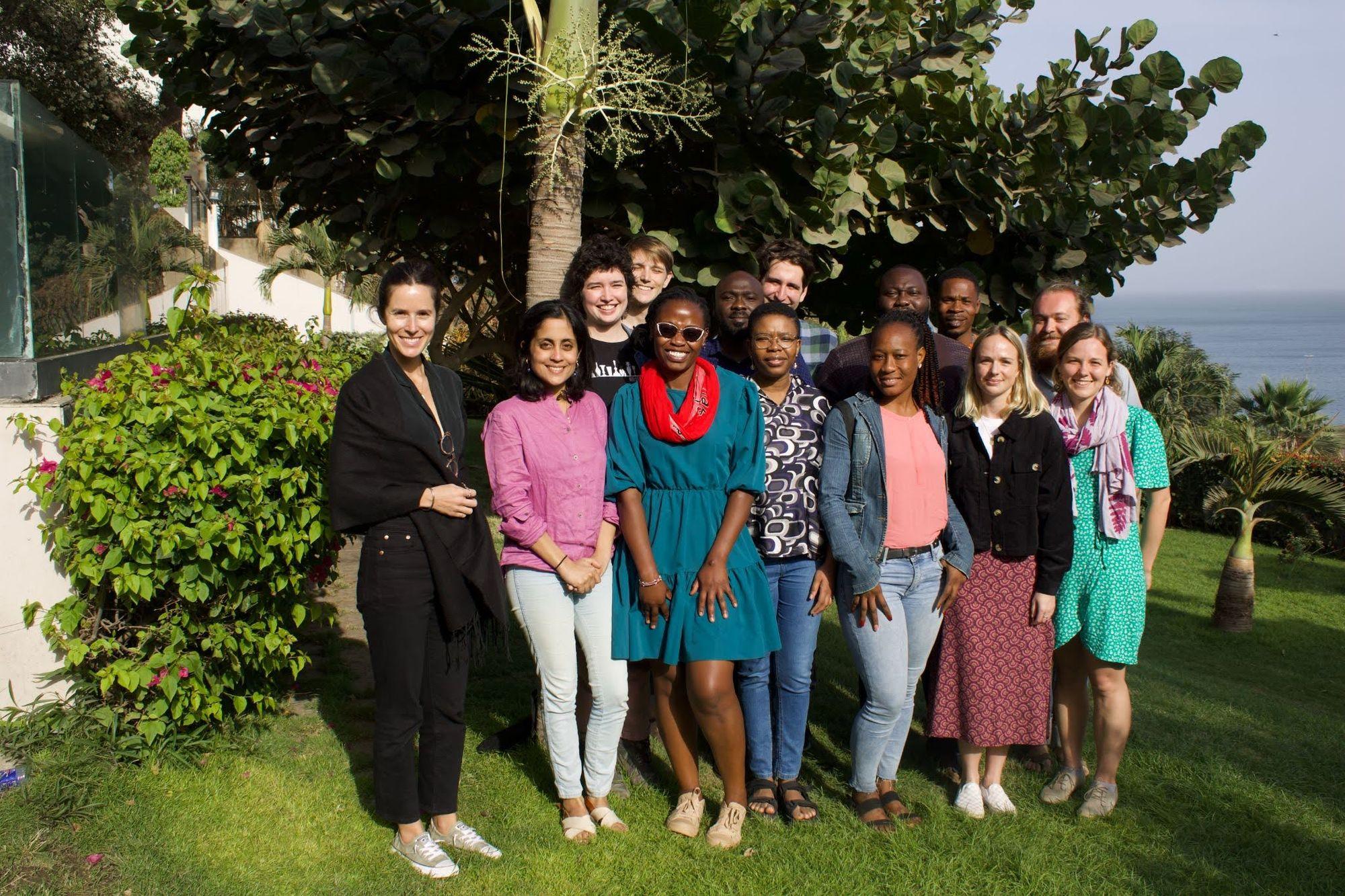 The GridWatch team. Our team meeting in Dakar, Senegal, to reflect on plans to make grid technology work more just and accessible around the world.